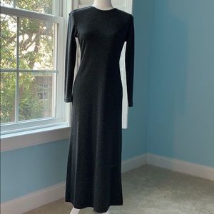 Long Dark Gray Dress
